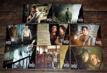 7 DAYS TO LIVE lobbycard set.