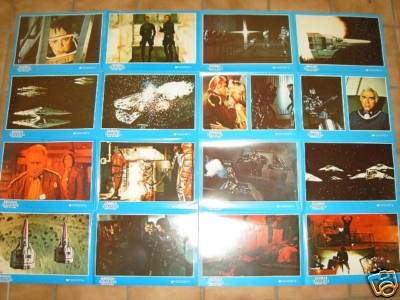 MISSION GALACTICA : the cylon attack lobbycard set.