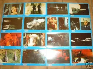 MISSION GALACTICA : the cylon attack lobbycard set.