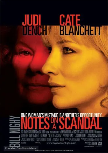 NOTES ON A SCANDAL filmposter.