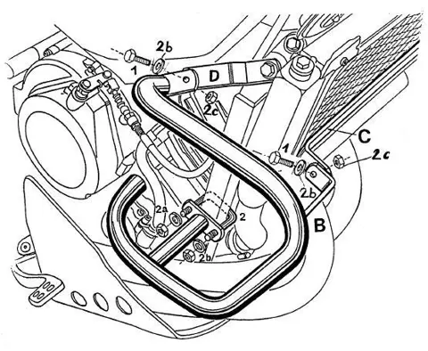 VALBEUGEL Yamaha XTZ Tenere 1989 - 1996
