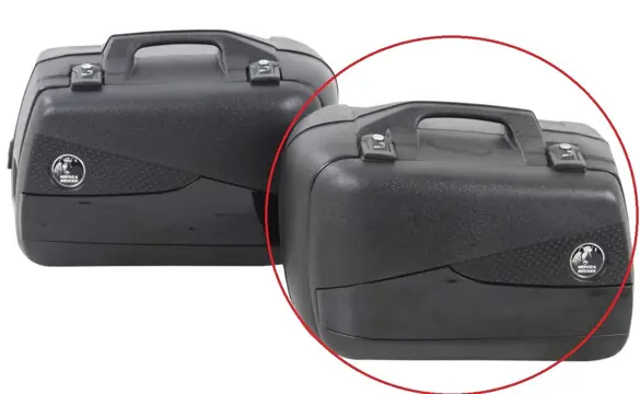 LINKER KOFFER Moto Accessoires Bagage 1980 - 2014