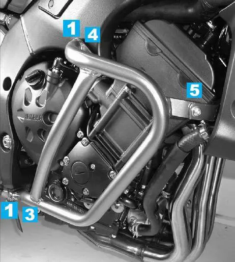 VALBEUGEL Yamaha FZ1 2006 - 2009