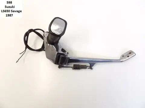 LINKER SCHETSPLAAT Suzuki LS 650 1986 - 2004
