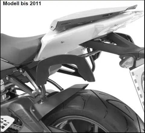 KOFFERBEUGELSET BMW S 1000 RR 2009 - 2011