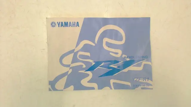 INSTRUCTIEBOEKJE Yamaha YZF R1 2002 - 2003