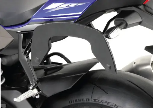 KOFFERBEUGELSET Yamaha YZF R1 2015 - 2016 / 2017 - 2018