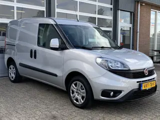 Fiat Doblò Cargo 1.3 MJ L1H1 SX Marge, Btw en Bpm vrij Airco Cruise controle Navigatie Tussenschot P