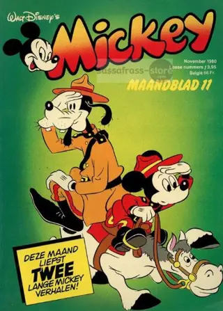Mickey Maandblad 11 - 1980