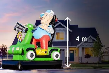 Abraham pop op Schootmobiel te huur, landelijke bezorging mo