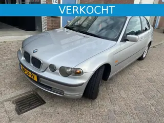BMW 3-serie REIHE; 316TI COMPACT HELE NETTE 3SERIE AIRCO&NAP RIJDT SCHAKEELT PERFECT