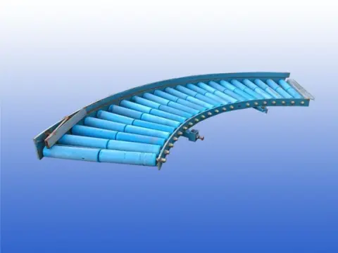 Rollenbaanbocht gebruikt 45 cm