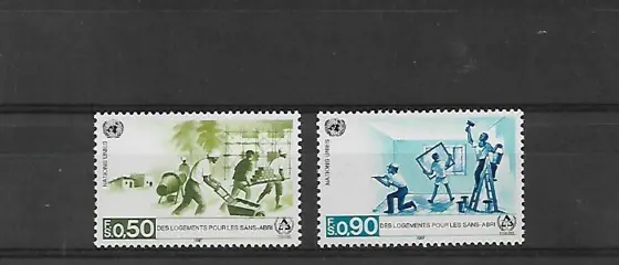 UNO-Geneve Michel nr. 154-55 Postfris