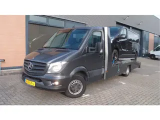 Mercedes-Benz Sprinter 516 tyhof oprijwagen automaat7 cruise led navi lier aluminium euro6 MARGE