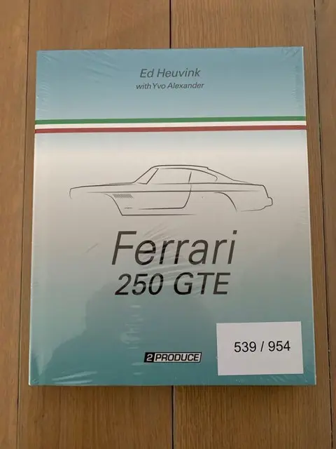 Boeken - Ferrari 250 GTE by Ed Heuvink No. 539 van 954 -