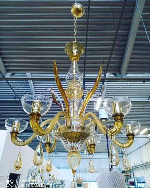 Arte di Murano - Arte di Murano - Kroonluchter, 6 lampjes -