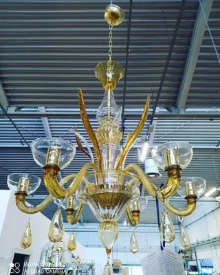 Arte di Murano - Arte di Murano - Kroonluchter, 6 lampjes -