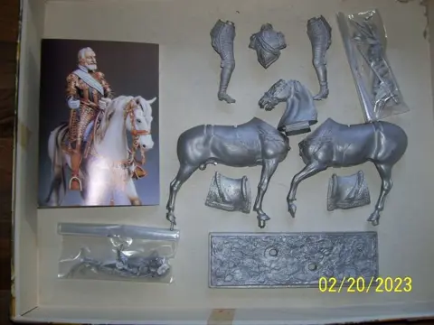 Cimier France - Tinnen militaire beeldjes Henri IV à
