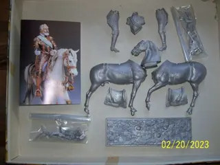 Cimier France - Tinnen militaire beeldjes Henri IV à