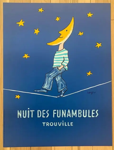 Raymond Savignac - Nuit des funambules - 1999