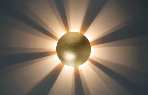 Brilliant Leuchten - Set muurlampen LED (2) - Sunburst