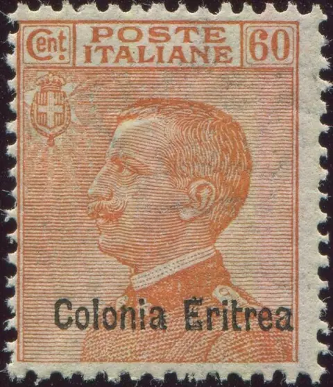 Italiaans Eritrea 1928 - Vittorio Emanuele III, 60 centesimi tipo Michetti - sassone 124