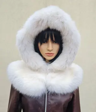Artisan Furrier - Vos Hoed - Gemaakt in: Italië