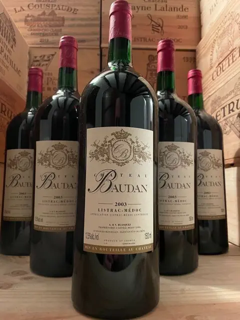 2003 Château Baudan - Haut-Médoc Cru Bourgeois - 6 Magnums