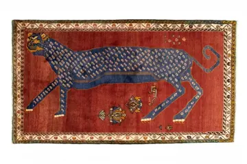 Gabbeh - Verzamelobject - Tijger - 215 cm - 122 cm