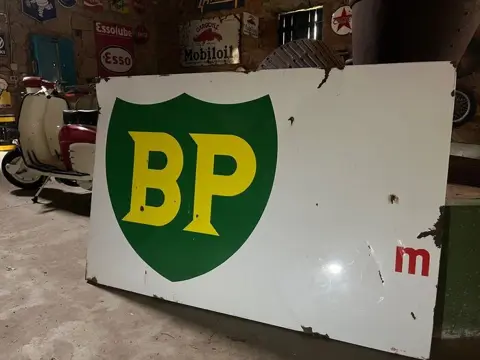Poster/prent - Placa esmaltada BP gran tamaño - BP -