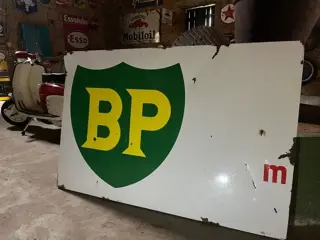 Poster/prent - Placa esmaltada BP gran tamaño - BP -