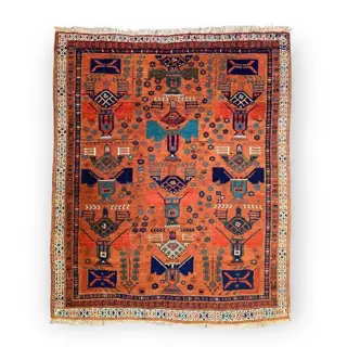 Afshari - Tribal tapijt - 190 cm - 156 cm