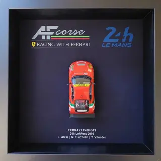 Decoratief object - 3D Frame Ferrari F430 GT2 - 48h LeMans