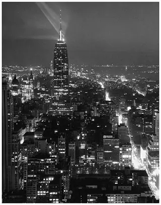 Kees Scherer (1920-1993) - View over - New York 1959