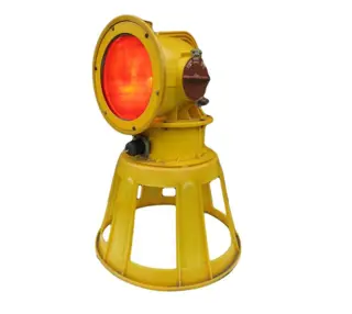 Vintage Een militair vliegveldlicht