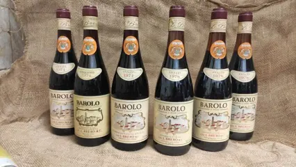 1974 x3 &amp; 1978 x3 Brero - Barolo - 6 Flessen (0.75