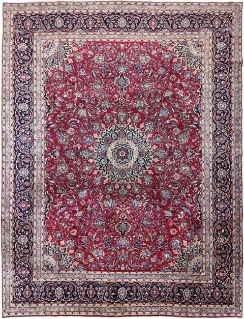 Kashmar Fein Hochland Wolle - Origineel Perzisch tapijt -