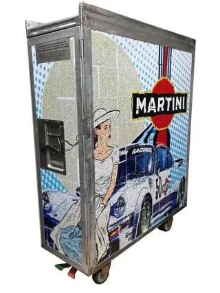 Decoratief object - Noboringo CeeVee "Martini Porsche Art"