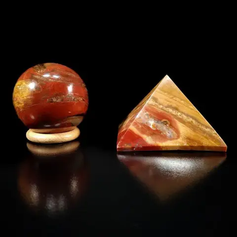 Bol, piramide - 8×7.5×5.5 cm - 710 g - (2)