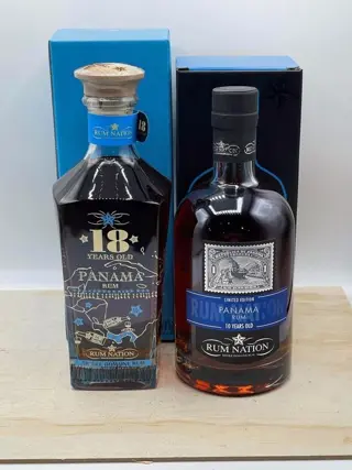 Rum Nation - Panama 18 years + 10 years old - 70cl - 2