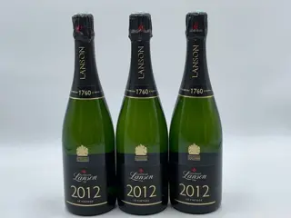 2012 Lanson, Le Vintage - Champagne Brut - 3 Flessen (0.75