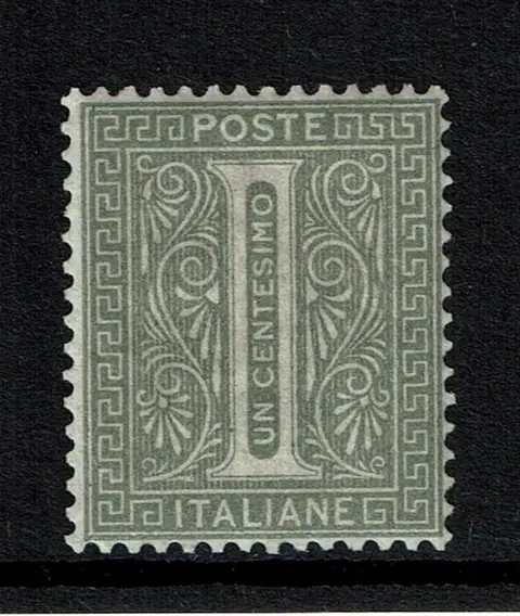 Koninkrijk Italië 1863 - 1 cent, De La Rue London, MNH - Sassone L 14
