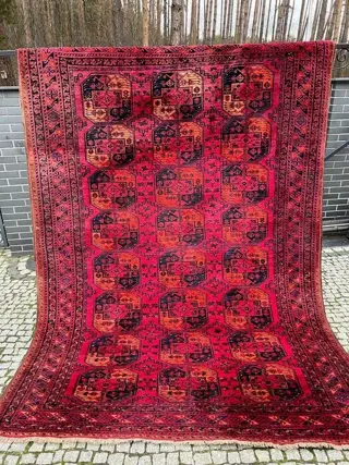 Old unique Afgan - Tapijt - 300 cm - 218 cm