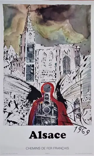 Salvador Dali - Alsace - 1969