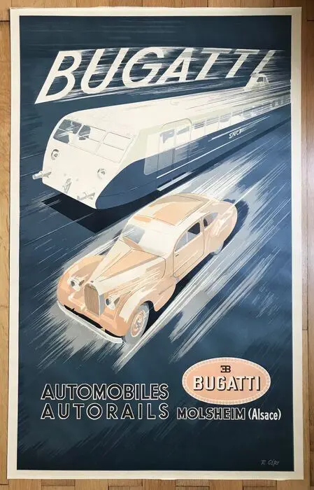 R. Géri - Bugatti Automobiles Autorails - Jaren 1980