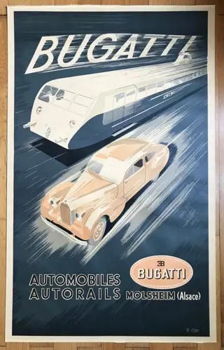 R. Géri - Bugatti Automobiles Autorails - Jaren 1980