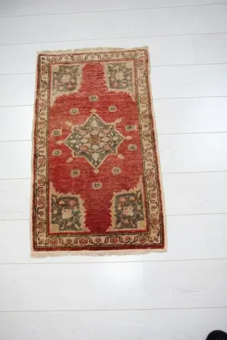 Melas - Turks tapijt van Kayseri wol - 85 cm - 55 cm