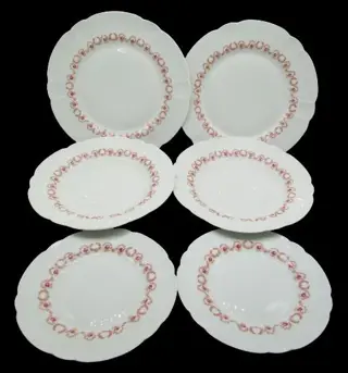 Theodore Haviland France - Dinerborden (6) - Porselein