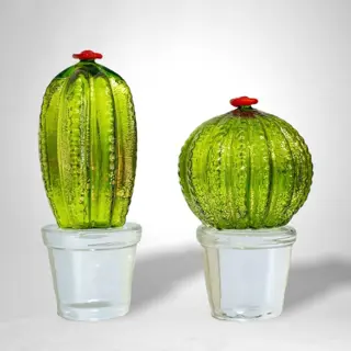 Paar cactussen (2) - Glas