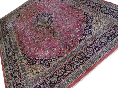 Keshan - Gereinigd vloerkleed - 376 cm - 300 cm